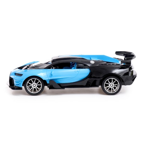 Radio -controlled car "Shiron", 1:16, works from batteries, blue color-1