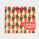 Laminated horizontal “Multi -colored Christmas trees”, ML 27 x 23 x 11.5 cm, New Year