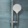 Shower watering can Iddis Optima Home OPH12CWI18, 248x120x15 mm, chrome