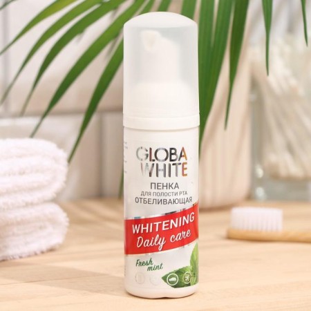 Global White oral foam whitening, 50 ml