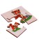 Figure puzzles made of wood "Wild animals" 10 puzzles in a set