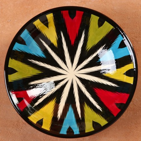 Subnitsa Rishtan ceramics "Atlas", 23 cm-3