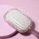 The comb is massage, wide, 8 × 22 cm, color mix