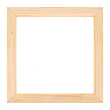 Frame for paintings (mirrors) 30 x 30 cm, profile 13 x 36 mm, No. 1 unpainted tree (suitable for decoration)-1