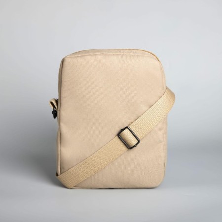Story bag, 15x3x20 cm, lightning department, long belt, beige color-2