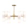 Freya FR5368CL-14BS FIRE, 435x355x320 mm ceiling lamp, E14, 14x40W, brass color