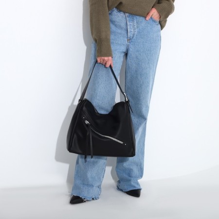 Load bag with lightning, 2 outer pockets, black color-5