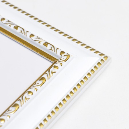 Photo frame Plastic "Mira" 40x50 cm white (plastic screen)-2