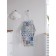 Apron kitchen with a photo print "Flower vibrations", adjustable, size OS