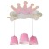 Highlight chandelier 2170/5 E27 40W Pink 60x55x70 cm Bayerlux