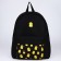 School textile “geese”, with pocket, 29x12x40 color Black