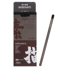 Coal black pencil 10V, Gray body