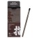 Coal black pencil 10V, Gray body