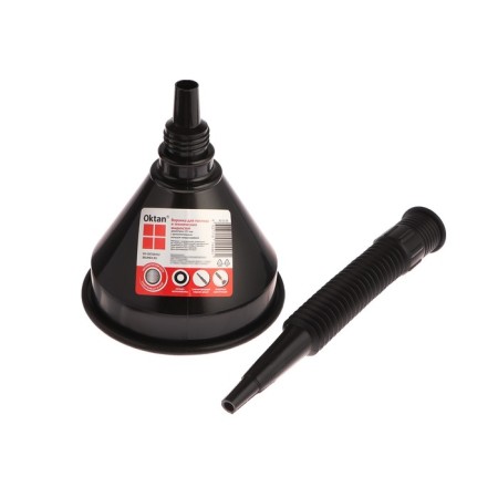 Oktan fuel fungus with a non -pierce, diameter 135 mm, height 385 mm, black-3