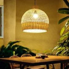 Ceiling Lamp from Rotan Albi, 1 × 120 W, E27, 40 × 40 × 60 cm