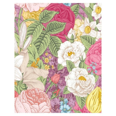 Pillow Roller "Flower picture, decorative, size 16x45 cm-1