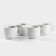 A set of porcelain tea cups "Express", 220 ml, 4 pcs