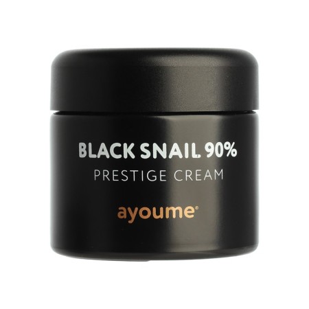 Facial Cream Ayoume Black Snail 90% Prestige Cream, with black snail mucin, 70 ml