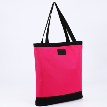 Bag Women's Beach Nazamok, 40x40cm, Pink Color-2