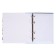 A notebook on 4 rings A5, 120 sheets of the Paris cell, a hard cover, glossy lamination