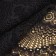 Lace elastic fabric, 240 mm × 2.7 ± 0.5 m, black color