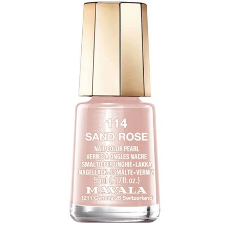 Nail polish Mavala, tone 114 Sand Rose