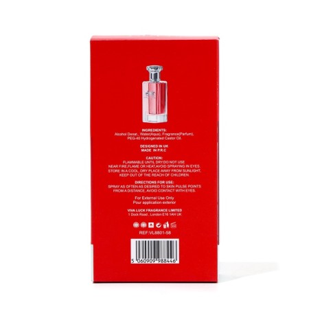 Tuale water men's Red Cloub, 100 ml-5