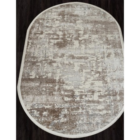 Oval carpet kardlen marmaris, size 145x230 cm, color Gry/D.Beige-1