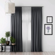 Шторы «Блэкаут»: тюль 500 х 270 см, портьеры 240 х 270 см - 2 шт