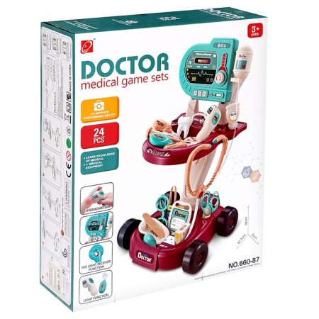 The game module "Doctor", 24 objects, light, sound-22