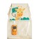 Pockets in the kindergarten "Giraffe", for a children's cabinet, 83x24 cm, beige