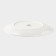 Porcelain plate lunch with a thickened edge Wilmax Olivia Pro, D = 25.5 cm, white color