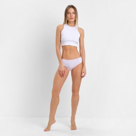 Panties female slips, color white, size 48 (l)-2