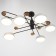 Chandelier 625356/6 LED 78W 3 modes 3000-6000k black-white 96x96x33 cm Bayerlux