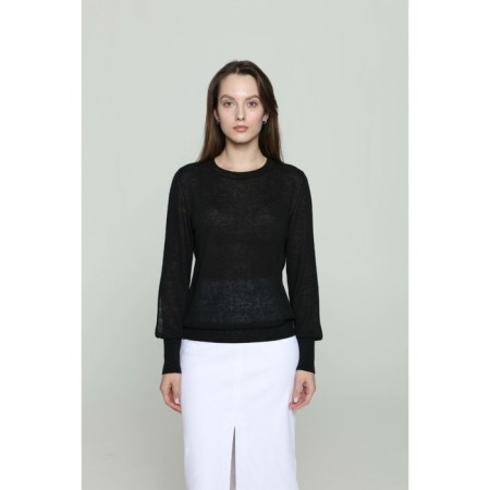 Female jumper, size m, color Black