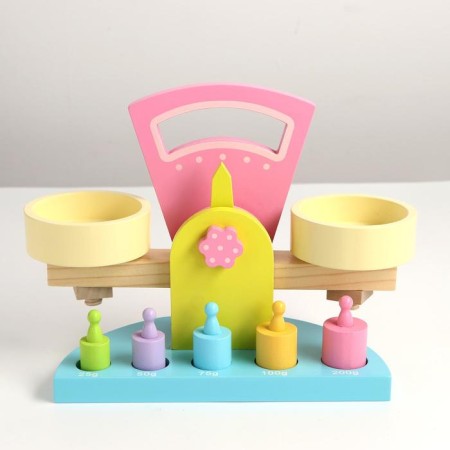 Игрушка из дерева «Весы» 12,5×27×20 см-1