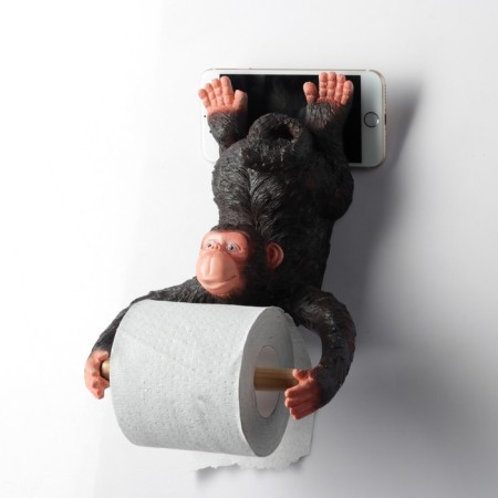 Builder for toilet paper "Monkey" 24x18cm