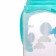 A bottle of feeding "Tender Cloud", a classic throat, with pens, 150 ml., 0 months, Biryuzovoy color