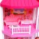 Townhouse doll House, with a doll and accessories