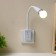 Sconces with the remote control "Cindy" E27 15W white 4x2x33cm