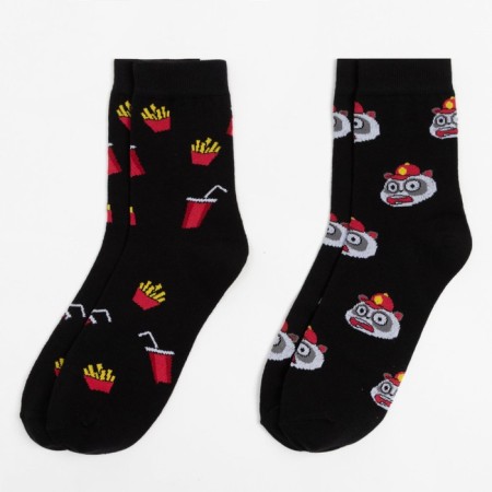 A set of men's socks "earned" 2 pairs, p. 41-44 (27-29 cm)-1