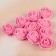 A set of colors for decor from foamiran, d = 3 cm, 10 pcs, pink