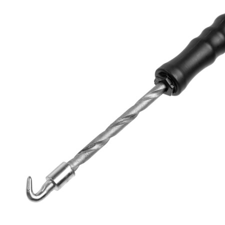 The hook for knitting the reinforcement tundra, automatic, rubberized handle, 250 mm-7