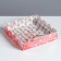 Box for confectionery with PVC cover "Best Wishes", 13 x 13 x 3 cm, new year