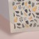 Nail stickers "leaf fall", metallized, golden/black color