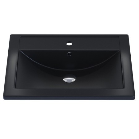 Sink uperwood Foster Quartz, quartz, 60 cm, black matte, space-3