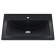 Sink uperwood Foster Quartz, quartz, 60 cm, black matte, space