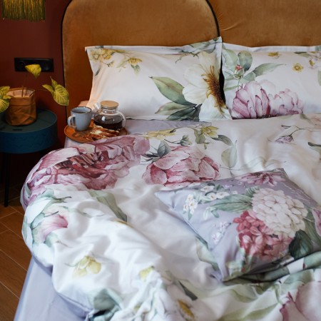 Bed linen Ethel 1.5 joint venture Bloom 143*215 cm, 150*214 cm, 50*70+3cm -2 pcs, Maco -Satin-9