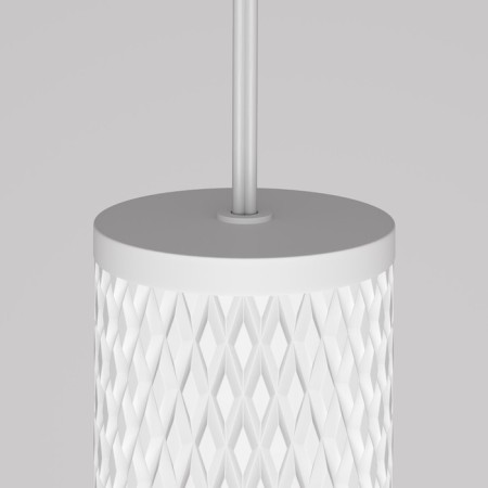 Suspended Technical P038PL-01W, 1xGU10, 10W, 6.5x6.5x30 cm, white color-5
