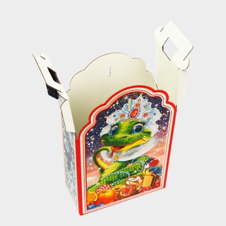 Gift box New Year's Figure "Tandy" 16.8 x 7 x 25 cm. New Year-3